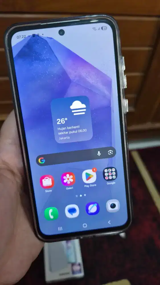 Samsung Galaxy A55 5G 8/256GB Awesome Ice Blue - Free TG & Case