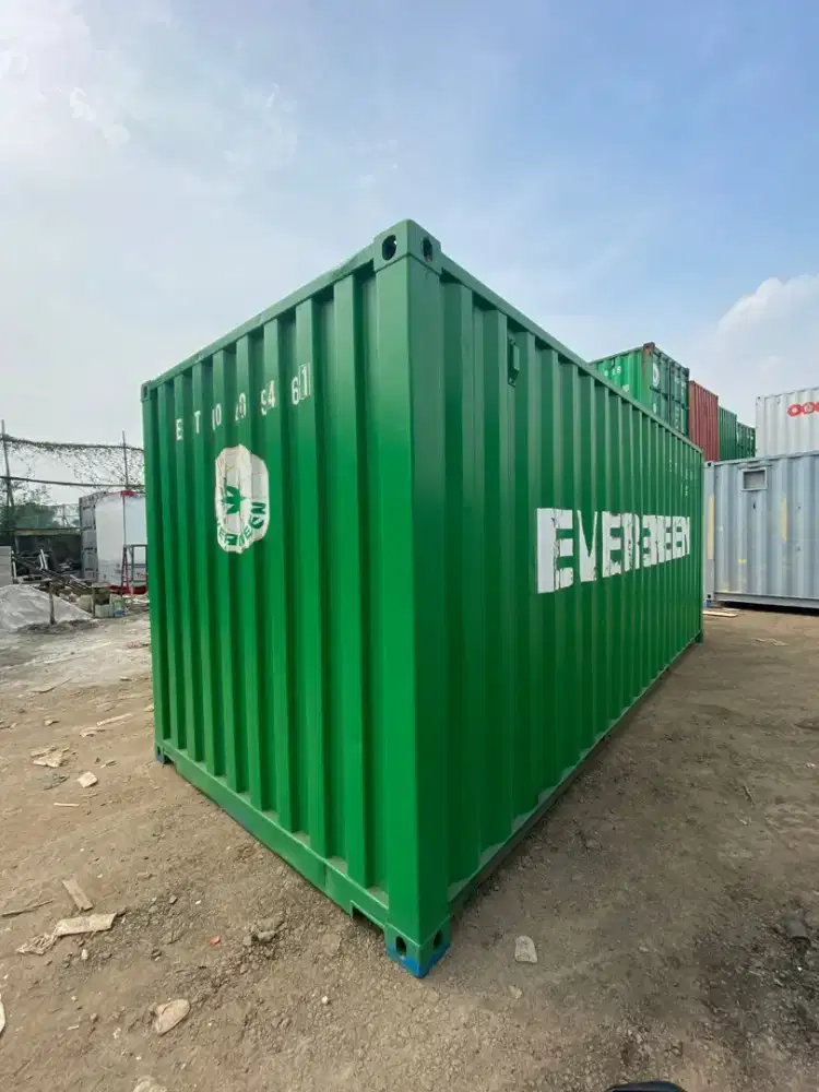 Ready Unit Dry Container 20 Ft Evergreen