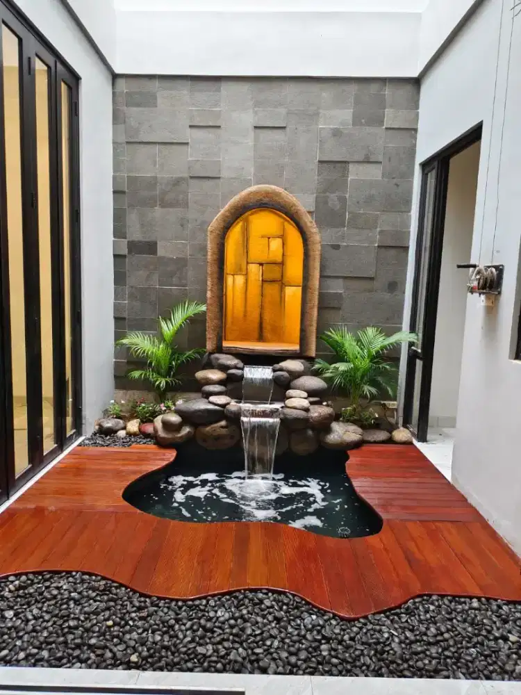 Tukang kolam ikan koi