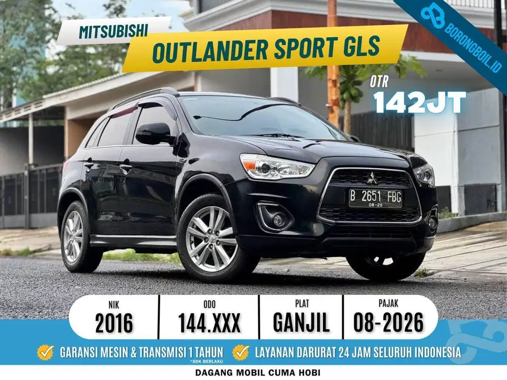 TERMURAH!!OUTLANDER 2.0 GLS AT 2016 SIAP PAKAI