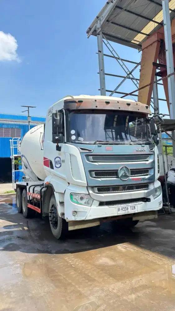 Truck mixer Sany tahun 2019