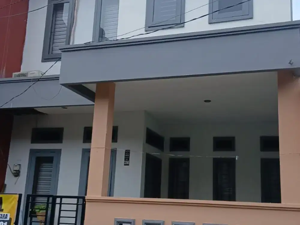 DIJUAL MURAH RUMAH DI DUREN SAWIT 2 LANTAI SIAP HUNI GRESS DI PONDOK KOPI