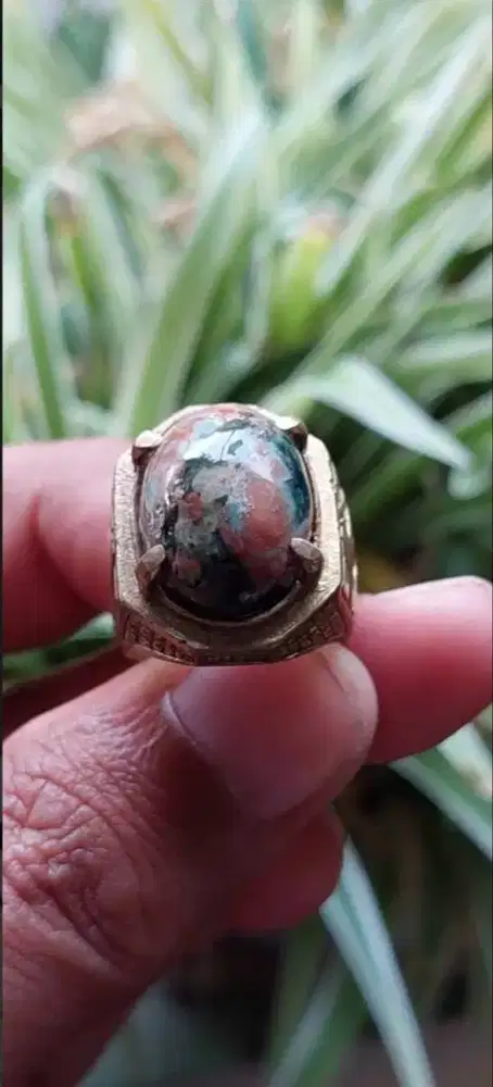 Cincin Pancawarna Kalem antik