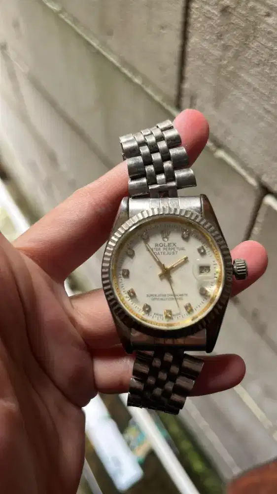 Jam tangan rolex datejust jadul
