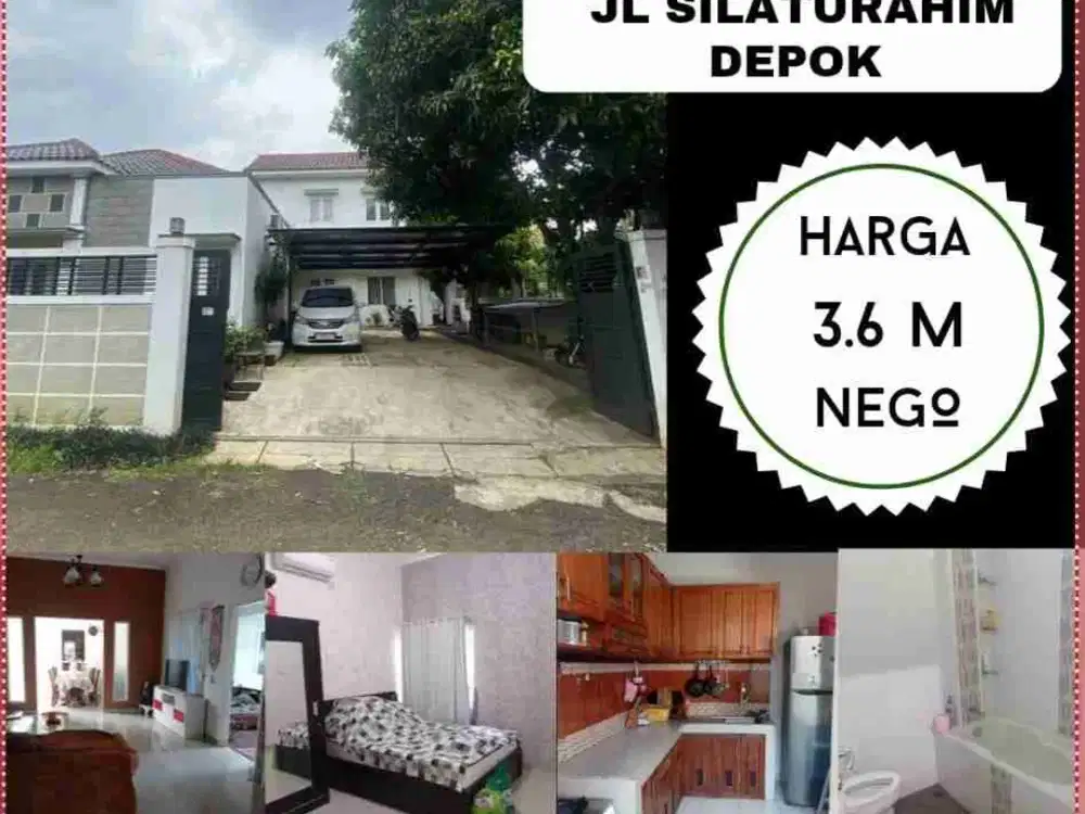DIJUAL RUMAH MEWAH SIAP HUNI DI JALAN SILATURAHIM BELAKANG PLAZA CIBUBUR