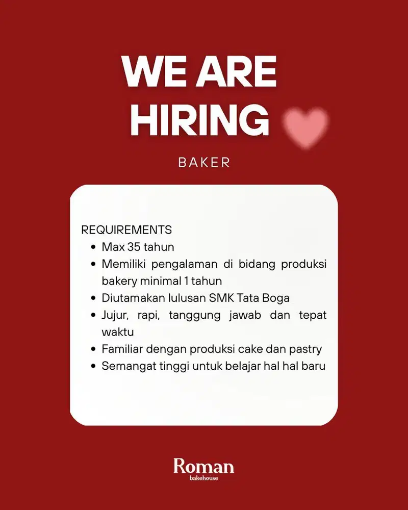 Baker Roman Bakehouse