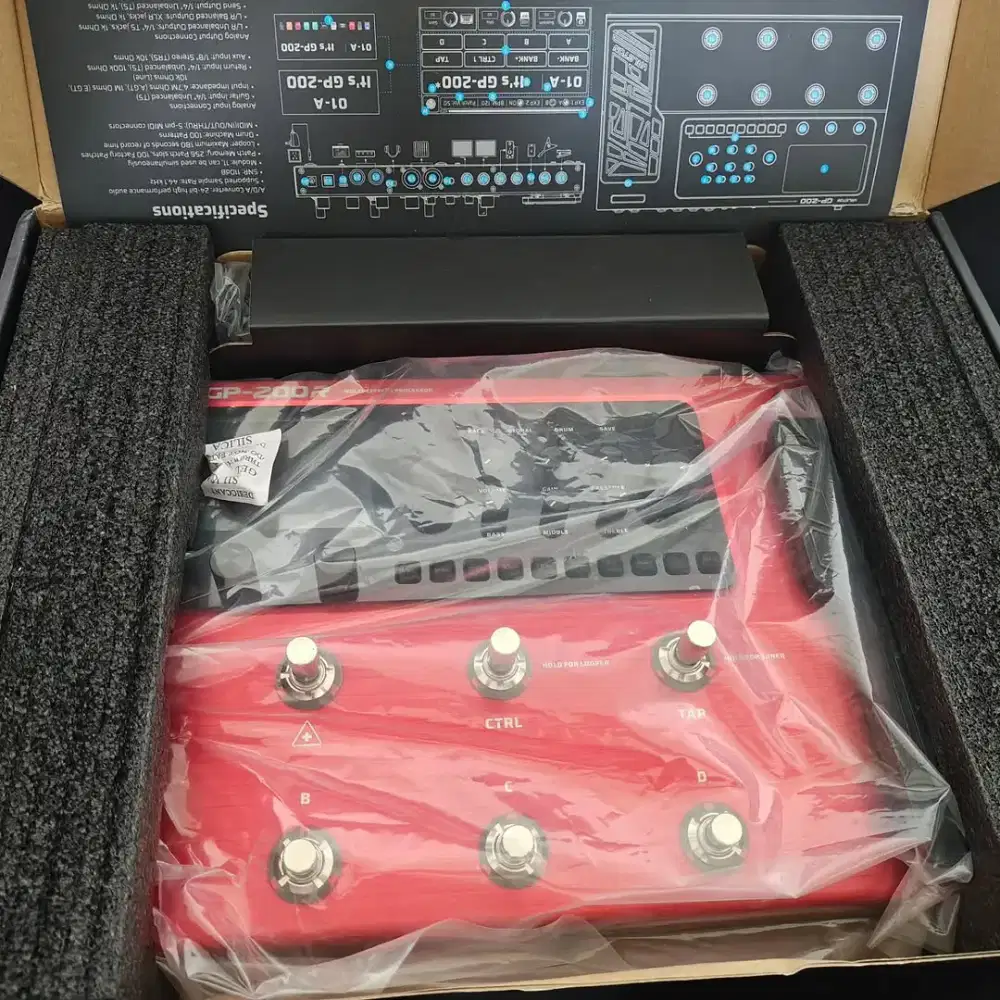 valeton GP200R fullset