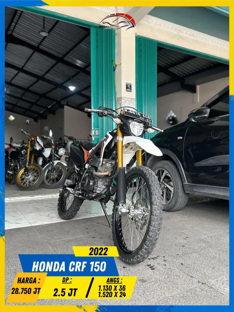 HONDA CRF 150 2022 BEKAS RASA BARU BOLOH HIKMAH MOTOR KEPUH MALANG