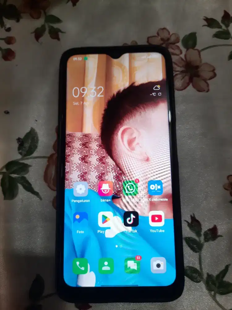 Jual oppo a78 masih mulus no minus batangan