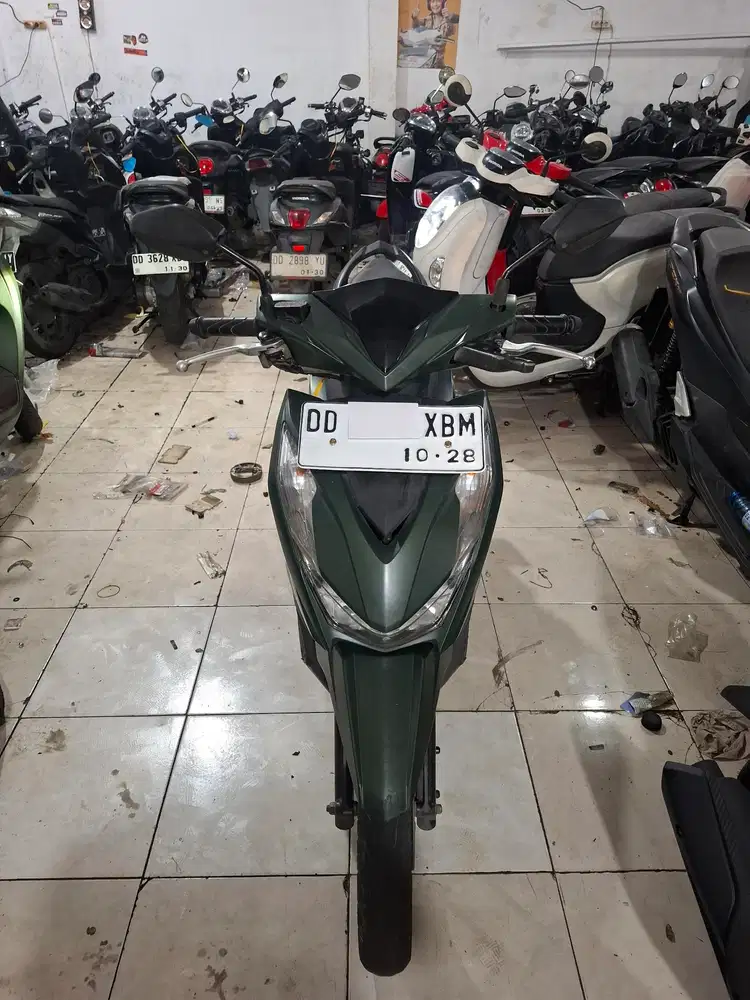 Honda Beat Deluxe 2023 hijau