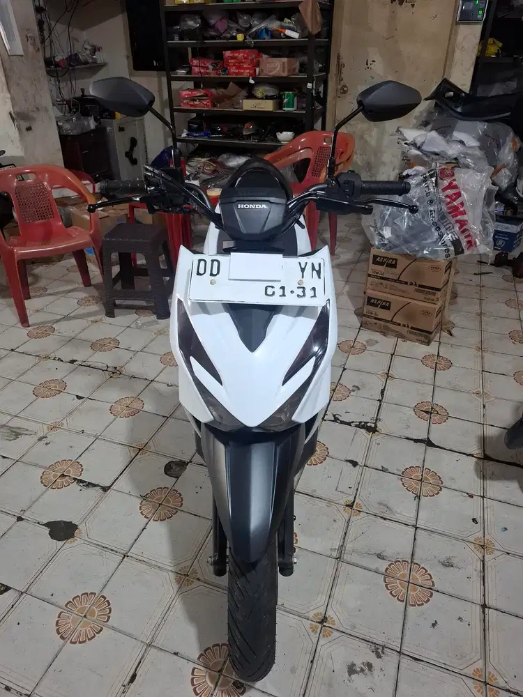 Honda Beat Street 2025 pemakaian 2026 putih