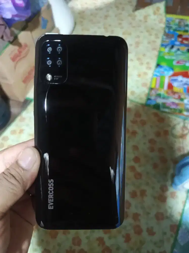 Jual hp baru murah Evercoss M6A ram 3/16 layar 6,088 inch fulset