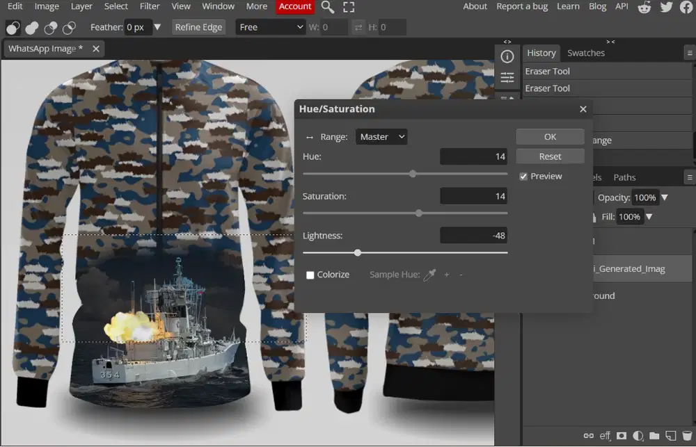 Jasa pembuatan Kaos printing Satuan