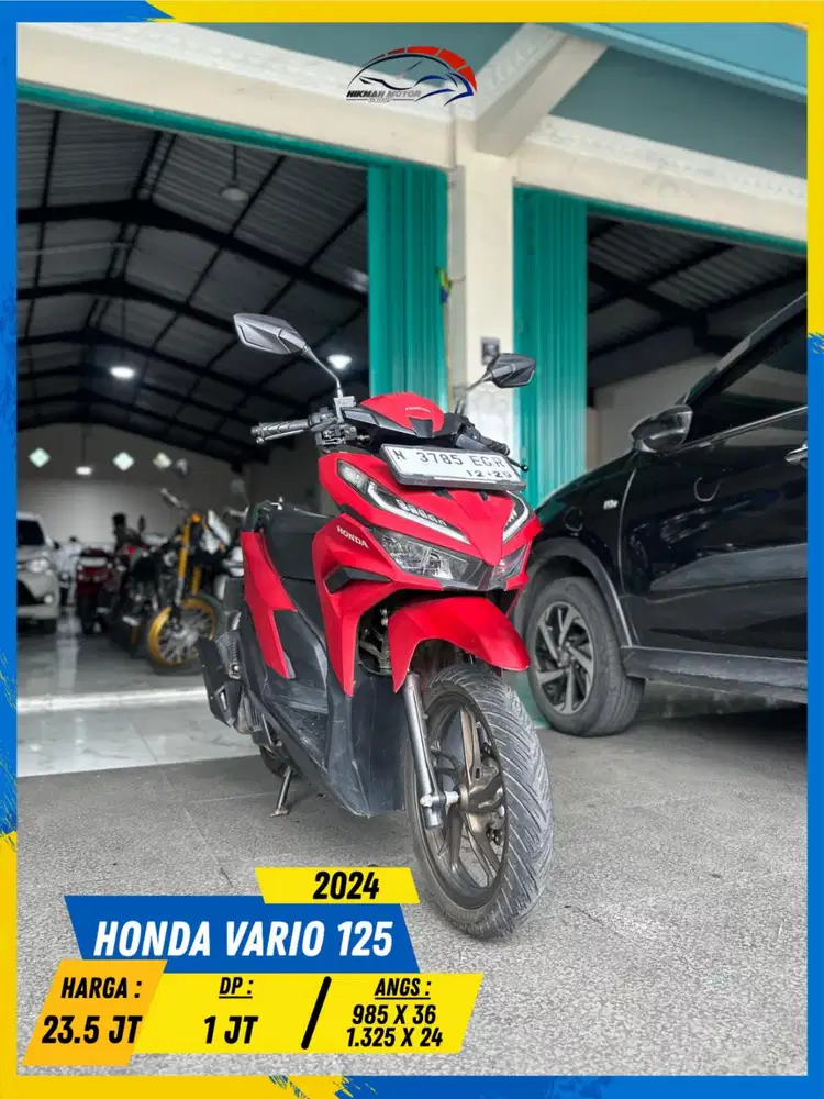 HONDA VARIO 125 2024 BARANG WOKEE LURR HIKMAH MOTOR KEPUH MALANG