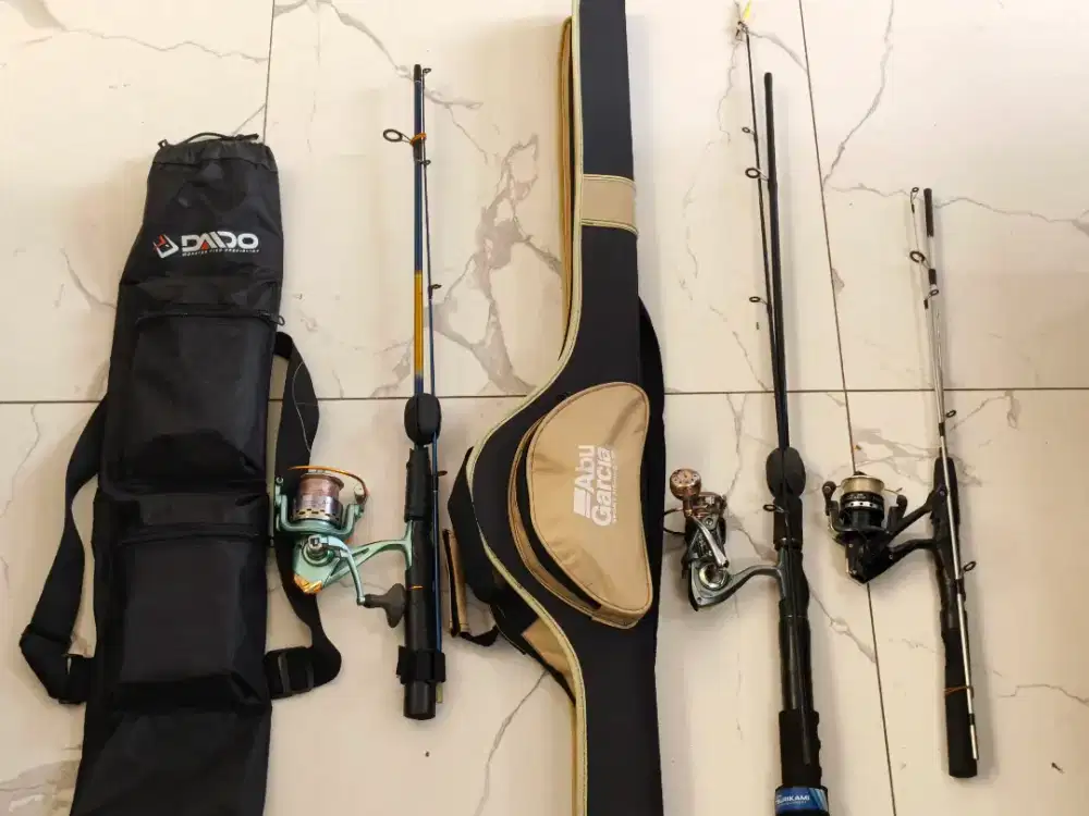 Dijual borongan Joran pancing.