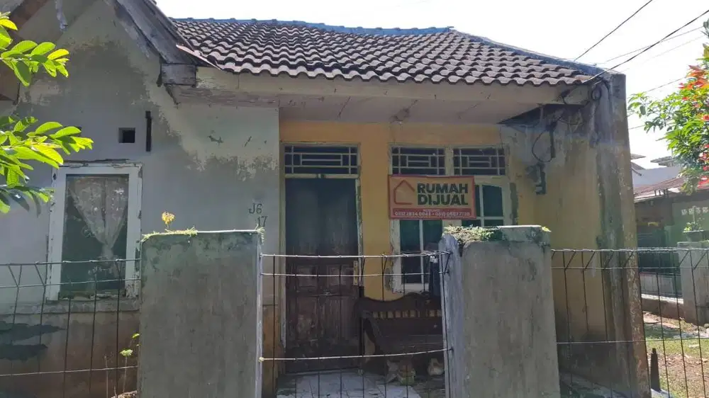 Di Jual cepat asset Tanah dan Bangunan perlu *Renovasi*