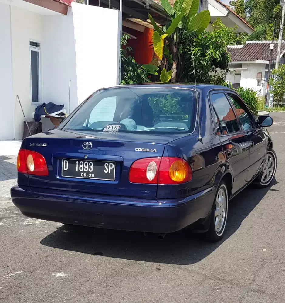 Bismillah corolla AE112 thn 2001