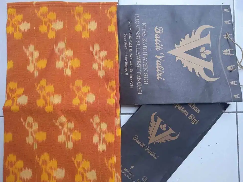 Kain Batik Valiri Sigi Sulawesi Tengah