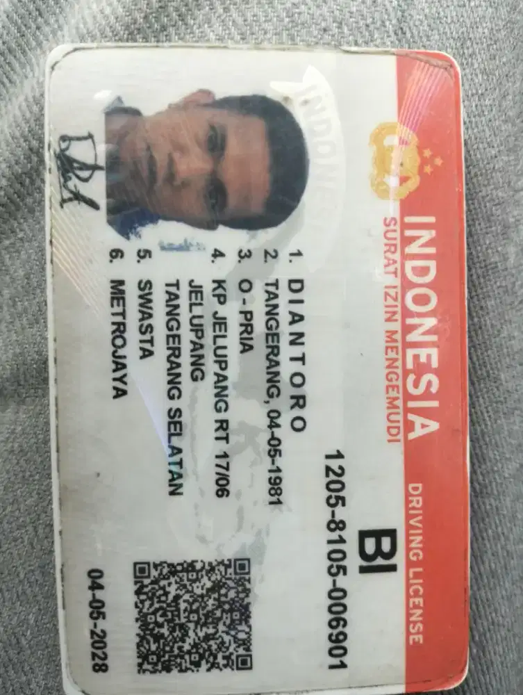 Driver truk expedisi/box