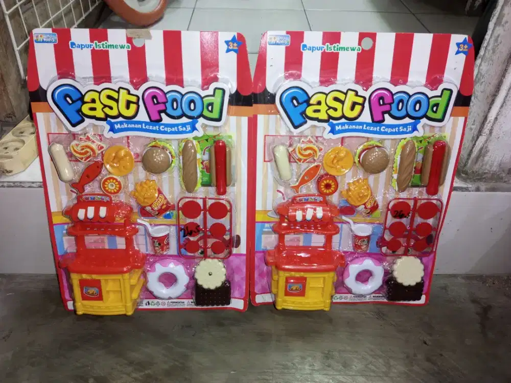 Mainan Anak Fast food