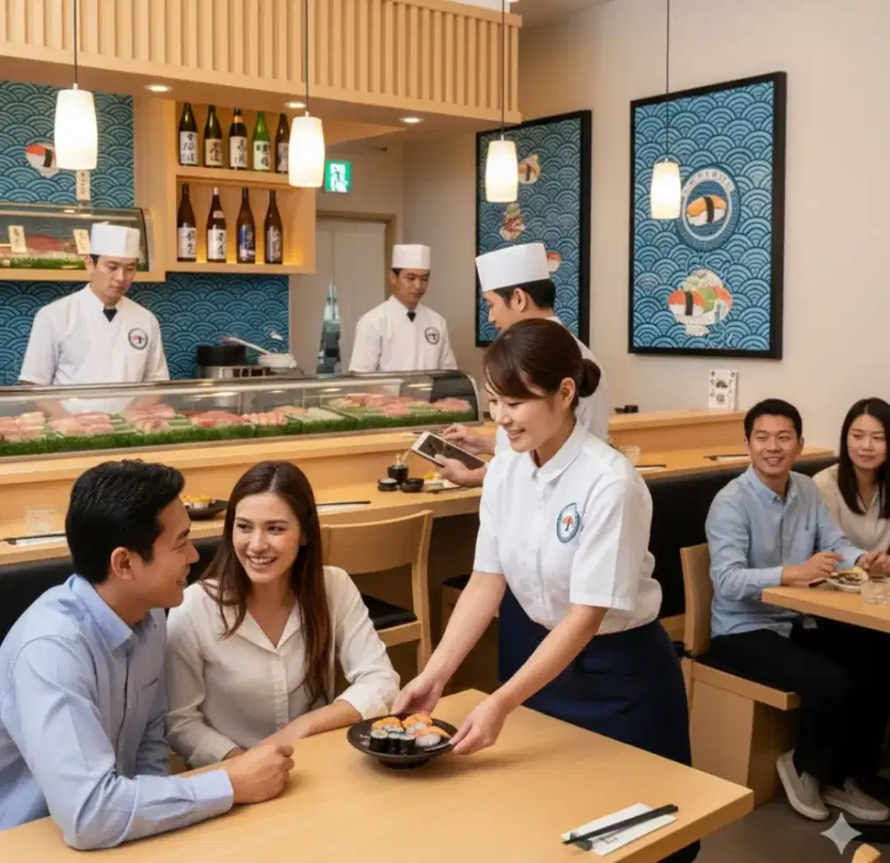 Info loker restoraan sushi terbaru bisa tanpa tes