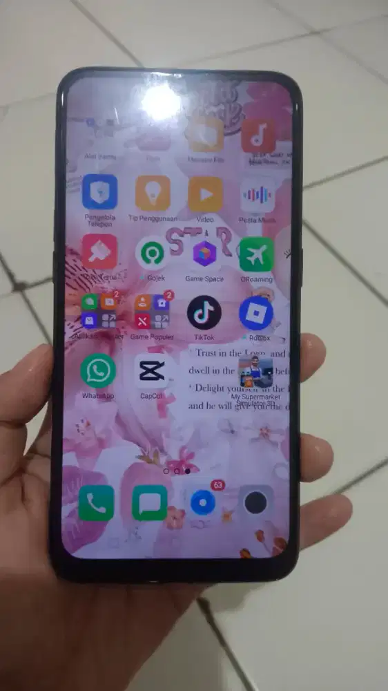 Hp oppo a5s jringn 4g ram 3/32gb lyr poni 7in sdik jari