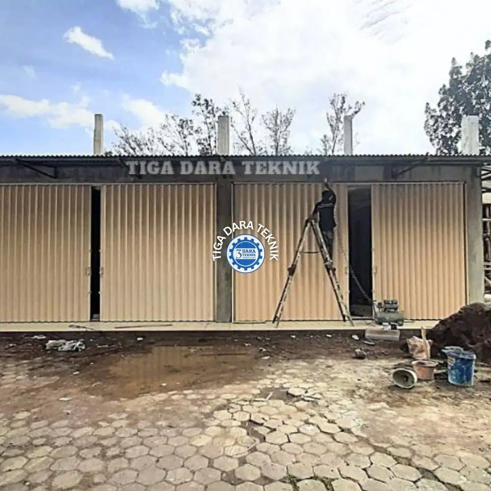 Gerbang lipat folding gate murah, terima pasang baru dan serpis