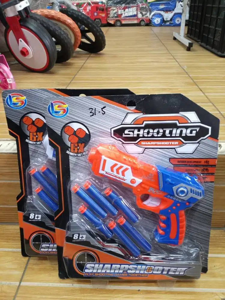 mainan anak pst shoting busa