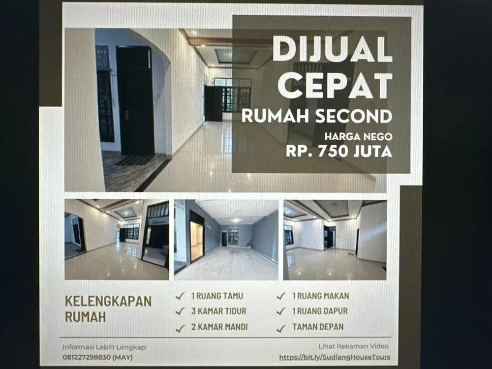 Rumah dijual Taman Sudiang