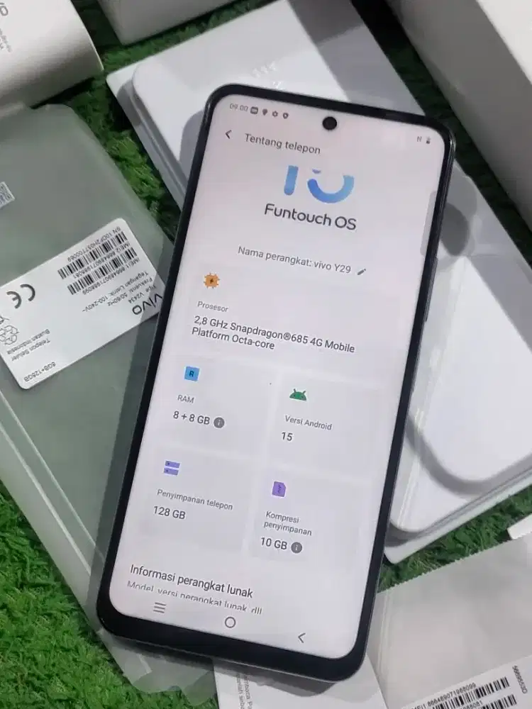 Vivo y29 8+8/128Gb fulsett mulus