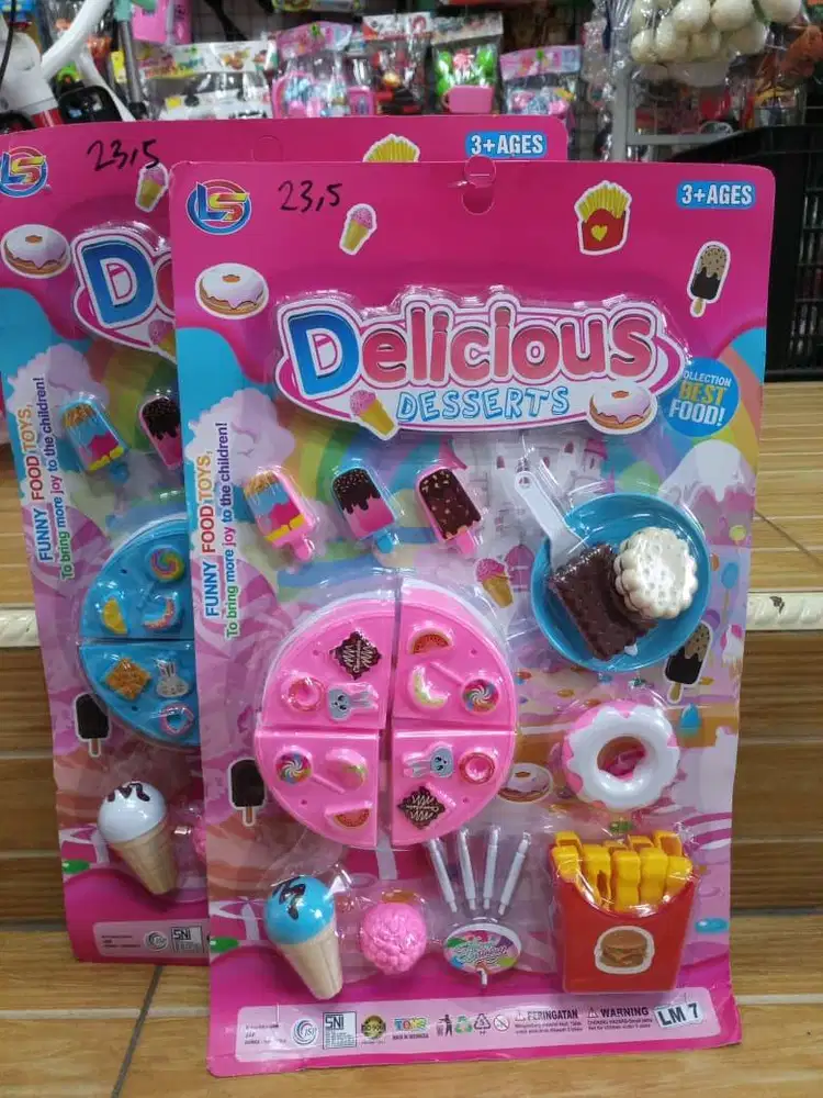 mainan anak delicious dessert