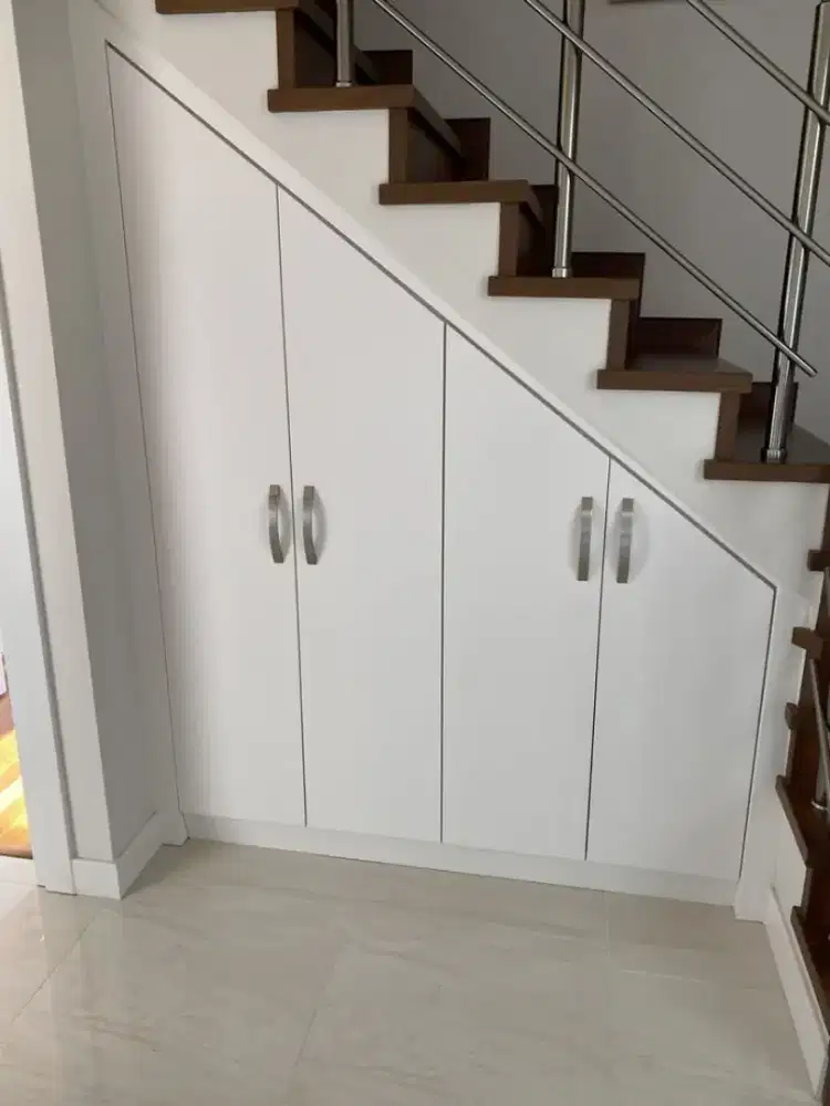 Lemari Kabinet Bawah Tangga Custom Lampung