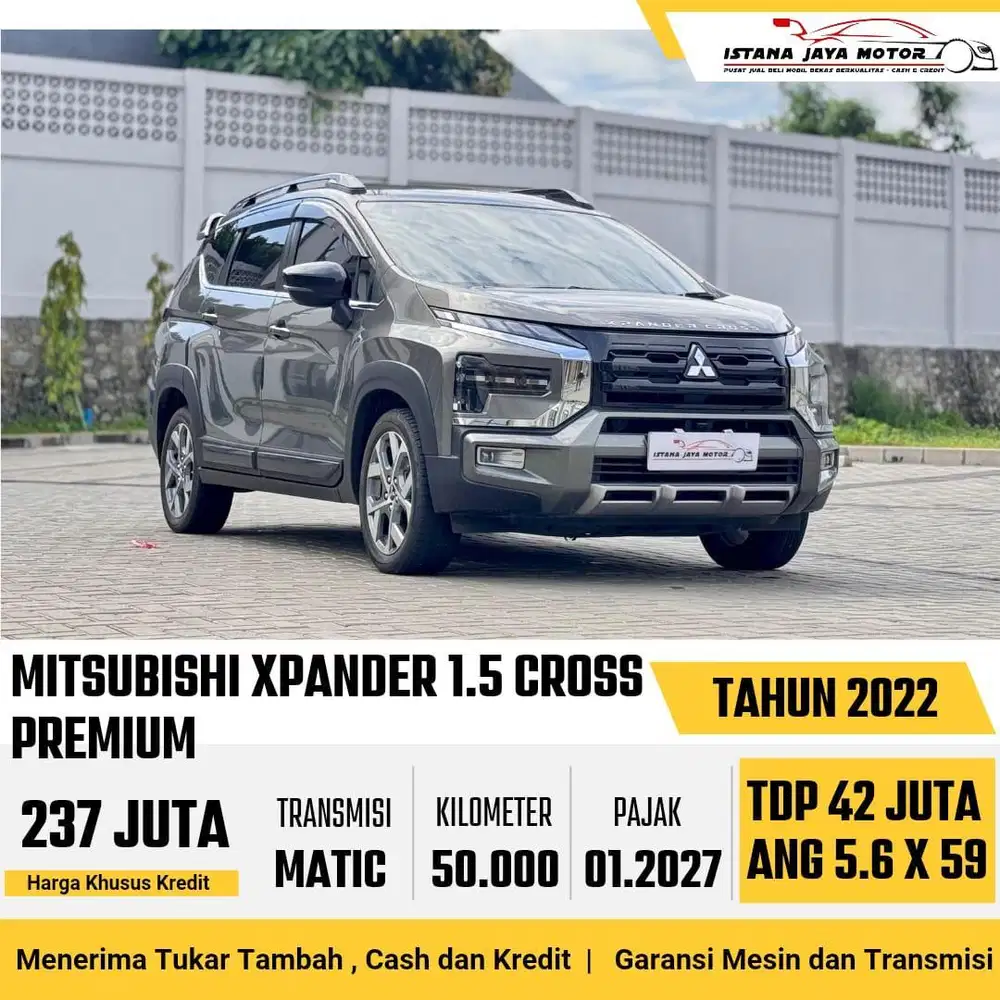PAJAK PANJANG Mitsubishi Xpander Cross Premium AT 2022