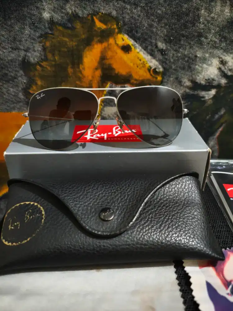 Kacamata RayBan Aviator Ori Metal Sunglasses kacamata hitam preloved