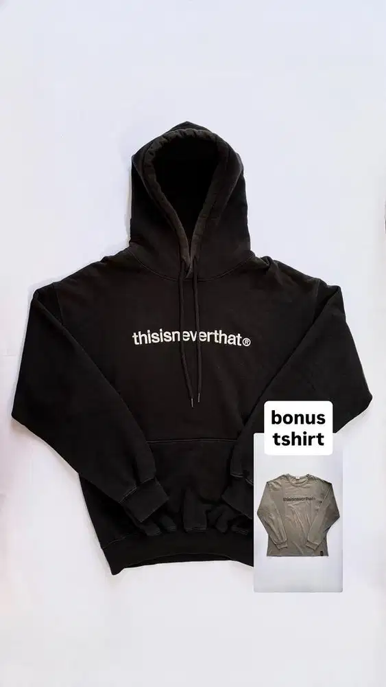 BONUS KAOS Th1sisneverthat Hoodie