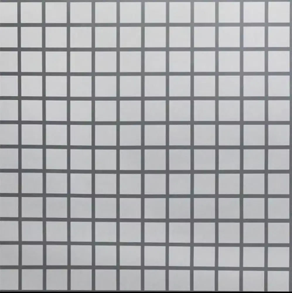 Stiker sandblast motif kotak persegi kecil sticker buram ice sekat