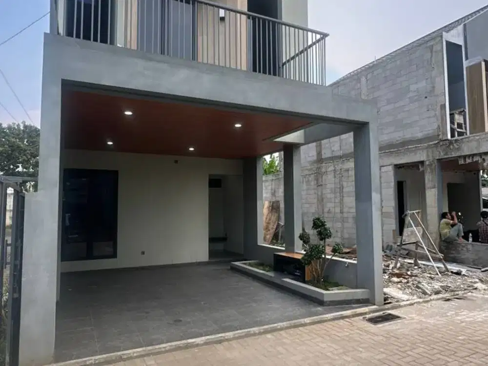 Limo Depok, Cluster jepang bonus semi furnished kamar 4