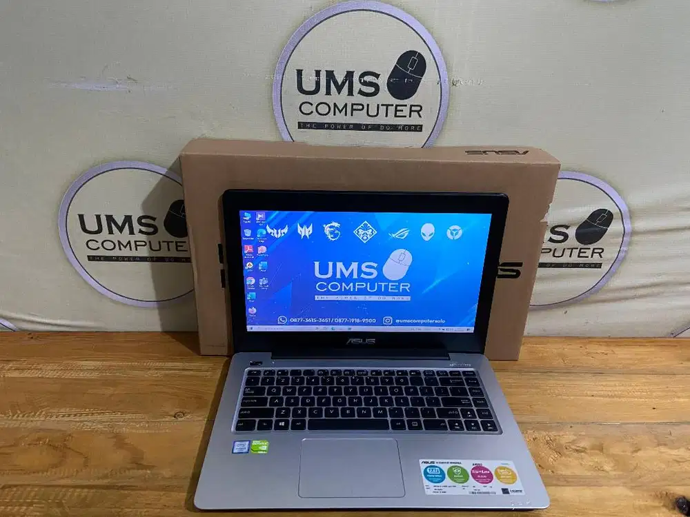 ASUS A456U CORE I5 6198DU Ram 8GB SSD 256GB NVIDIA 930MX