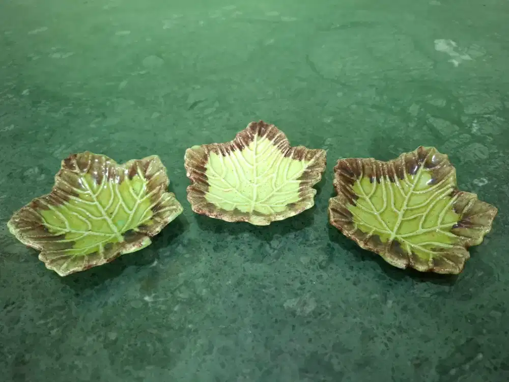 3pcs tempat sabun hijau