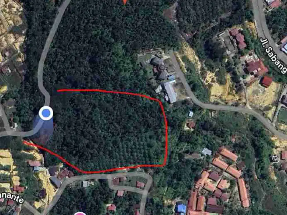 dijual tanah dekat akses jalan kota cocok untuk bangun sekolah atau komplek di sanggau