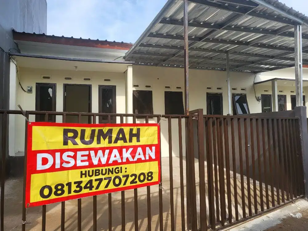 RUMAH DISEWAKAN TAPOS DEPOK CIMANGGIS JATIKARYA STASIUN LRT CIBUBUR