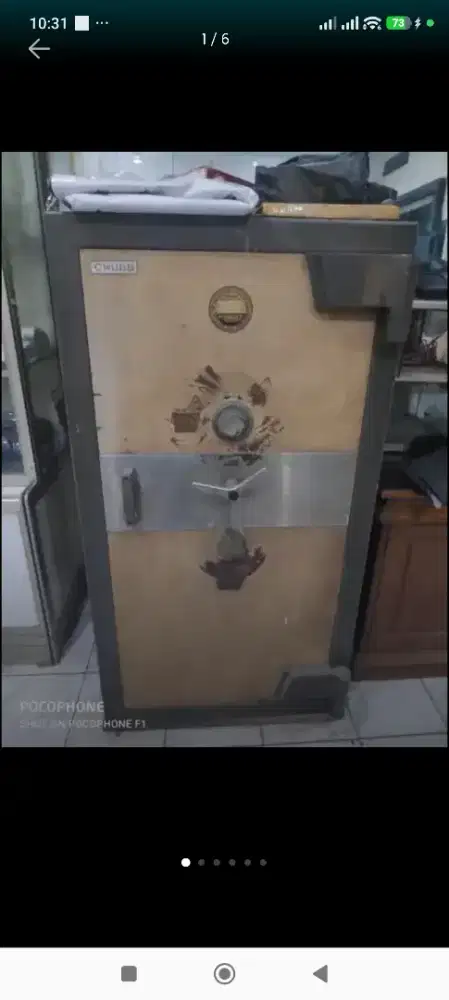 Brangkas Lemari Besi Chubb Ukuran 1.43m