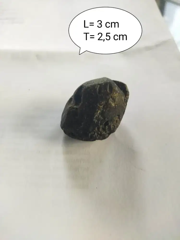 Batu alam natural rough black