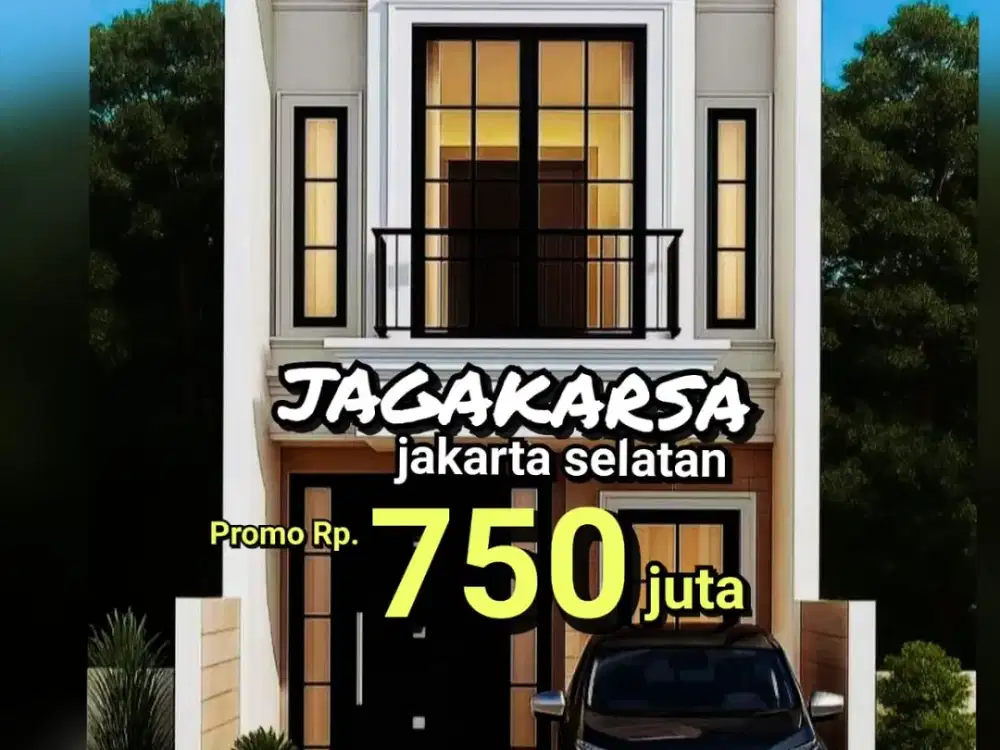 Rumah Baru Super Murah Cluster Minimalis Strategis Di Jagakarsa Jakarta Selatan Dekat Tol