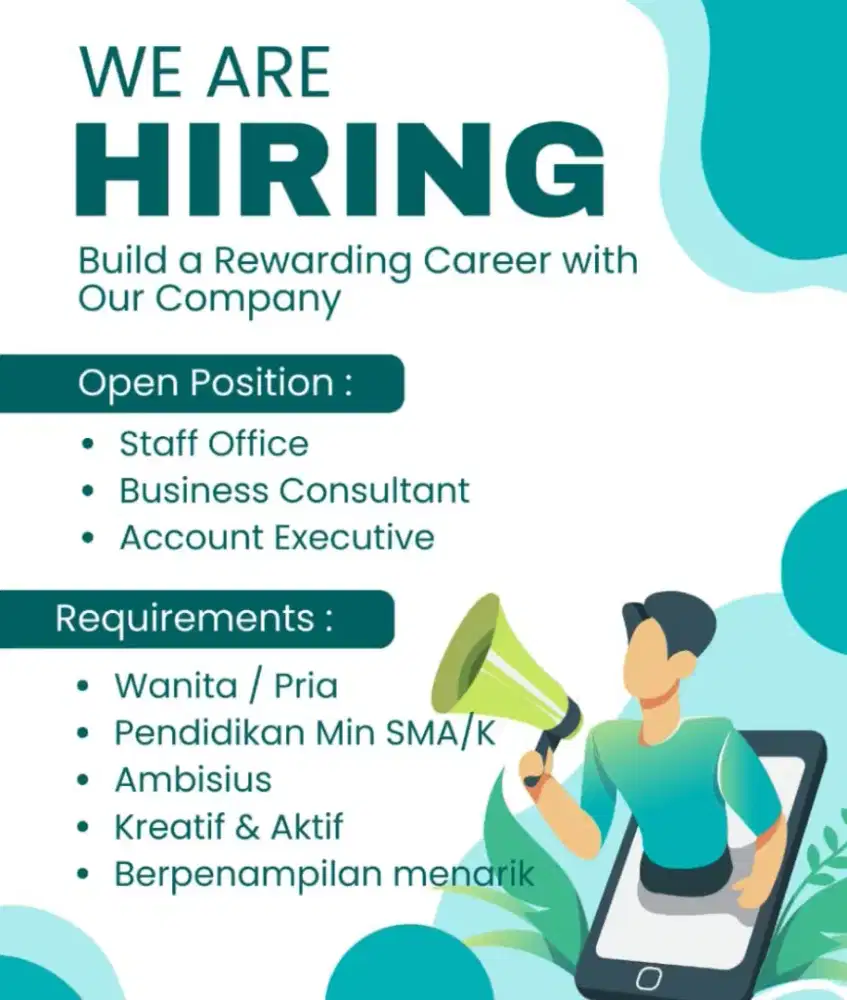 Lowongan Business Consultant