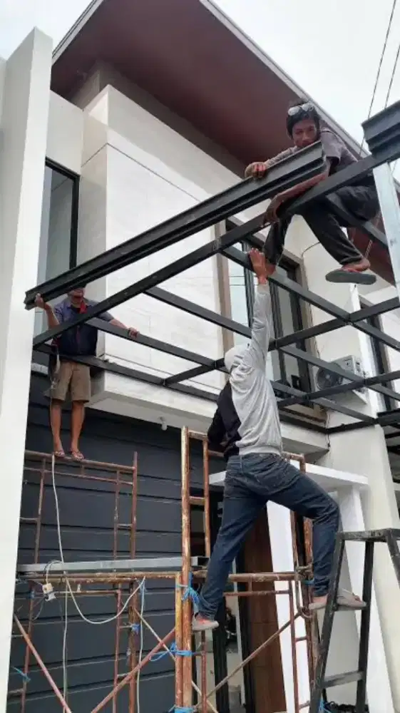 TUKANG las Panggilan Kanopi Railing Teralis Bikin Baru Atau Renovasi