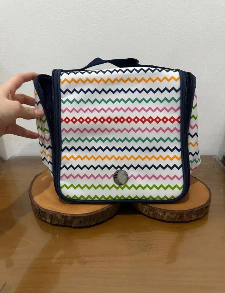 Toiletris bag tas travel pouch ganting travel kit kosmetik bag