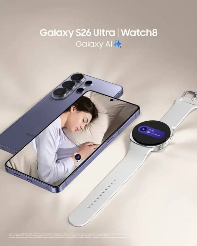 SAMSUNG S26 ULTRA 256GB PROMO BUNDLING WATCH 8 40MM