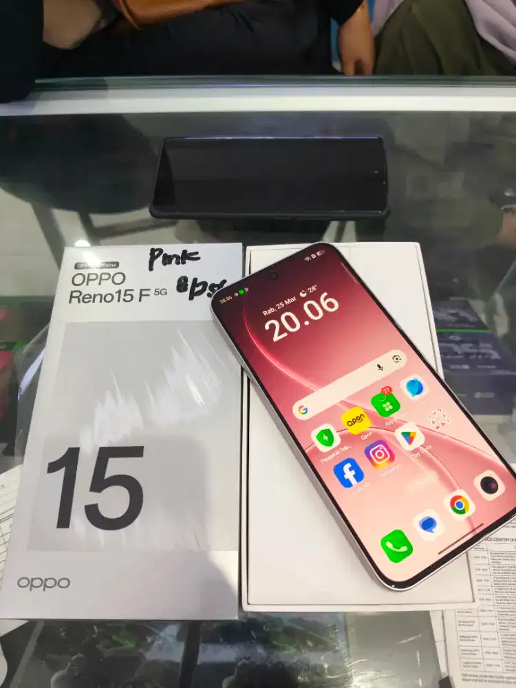 OPPO RENO15F GARANSI RESMI 1THUN
