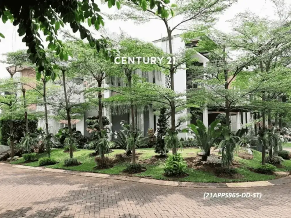 Rumah Hook Depan Taman Sudah Renov Di Discovery  Bintaro Jaya